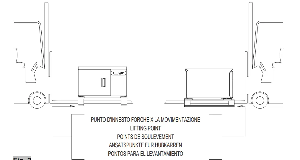 SIRMAN WSIR0230 Dolomiti 2-3 Blast Chiller Freezer Stainless Steel 2