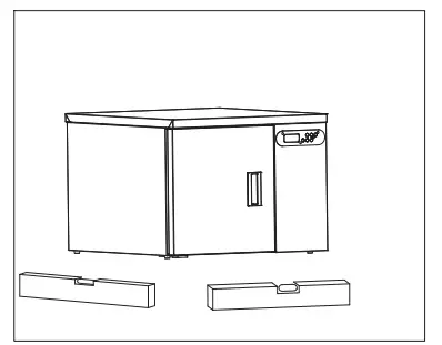 SIRMAN WSIR0230 Dolomiti 2-3 Blast Chiller Freezer Stainless Steel 4