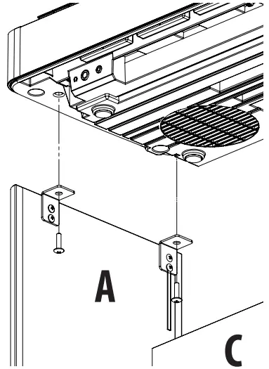 Attaching the digital piano to the stand