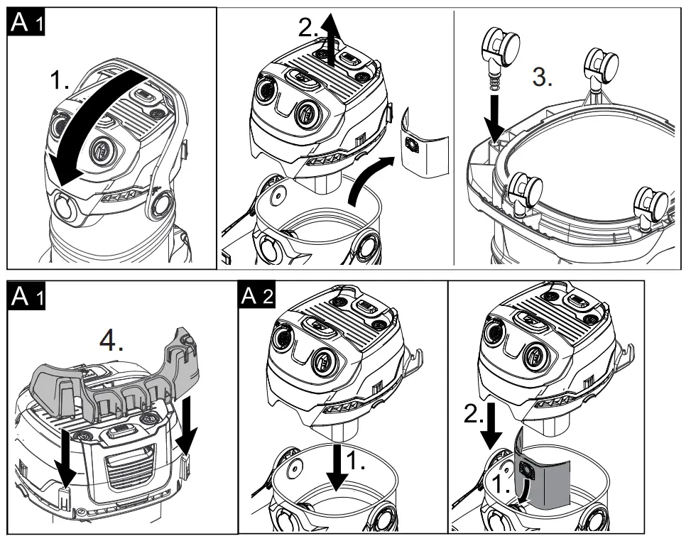 KARCHER WD 5 Vacuum Cleaner - Figure 3