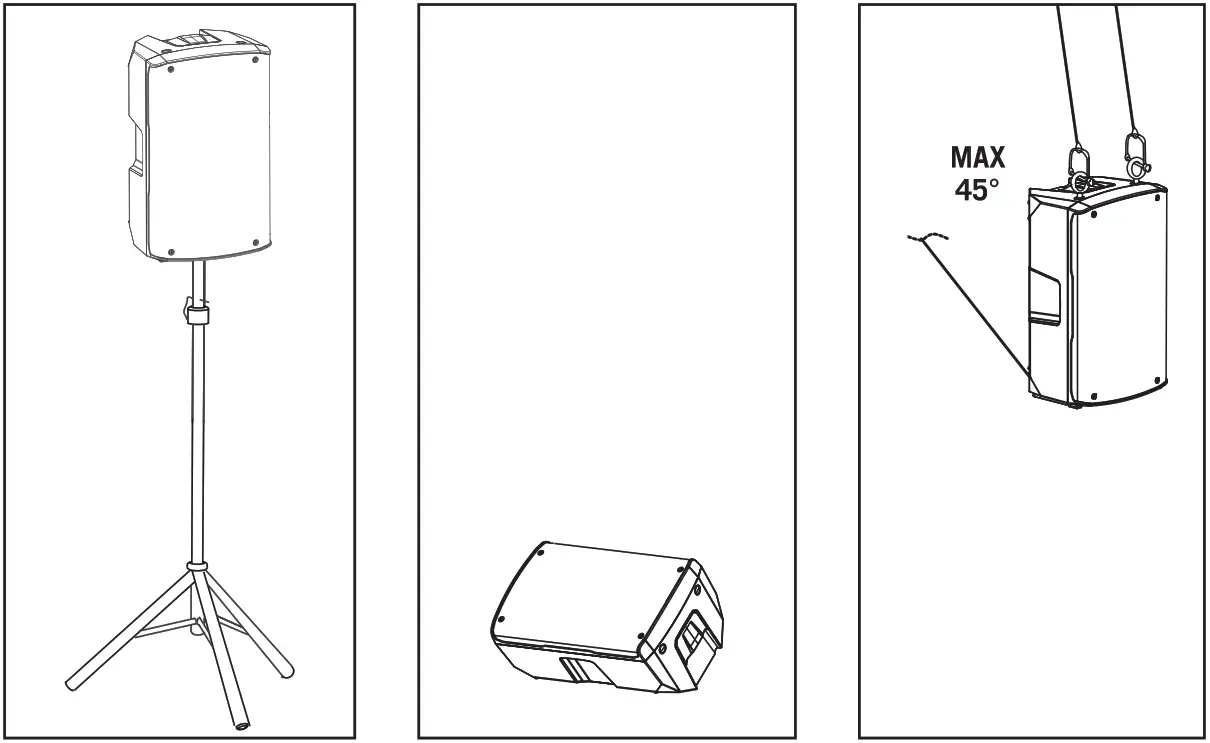 Montarbo B Series B110 Active Loudspeaker - Fig 1