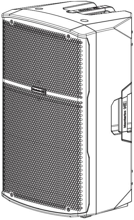 Montarbo B Series B110 Active Loudspeaker - Fig