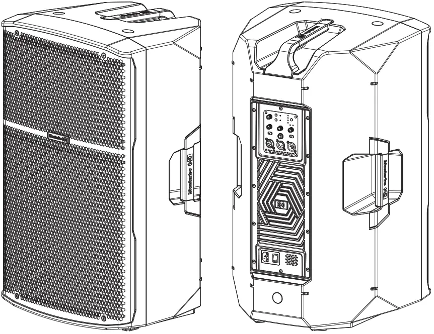 Montarbo B Series B110 Active Loudspeaker