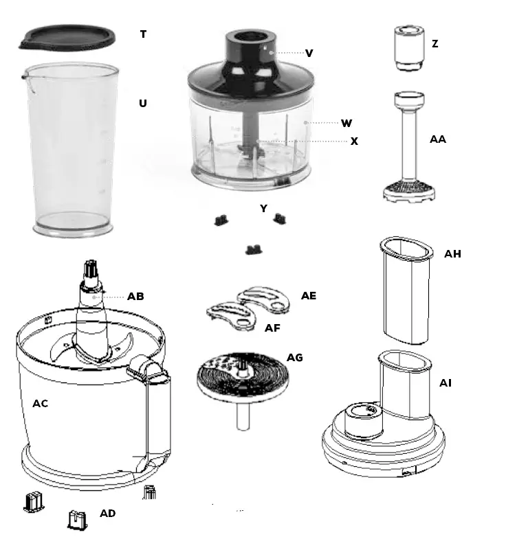 EMERIL LAGASSE HB2248S Beyond Plus Blender FIG 2