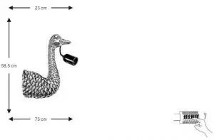 FIG 2 QAZQA Camel Bird WL Brass