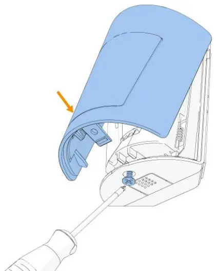 Johnson Controls MP 802 PG Wireless PIR Motion Detector - device cover