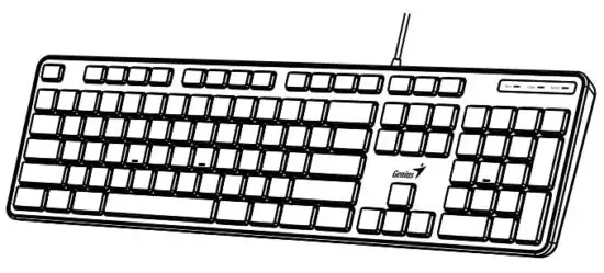 Genius SlimStar M200 Multimedia Keyboard.JPG