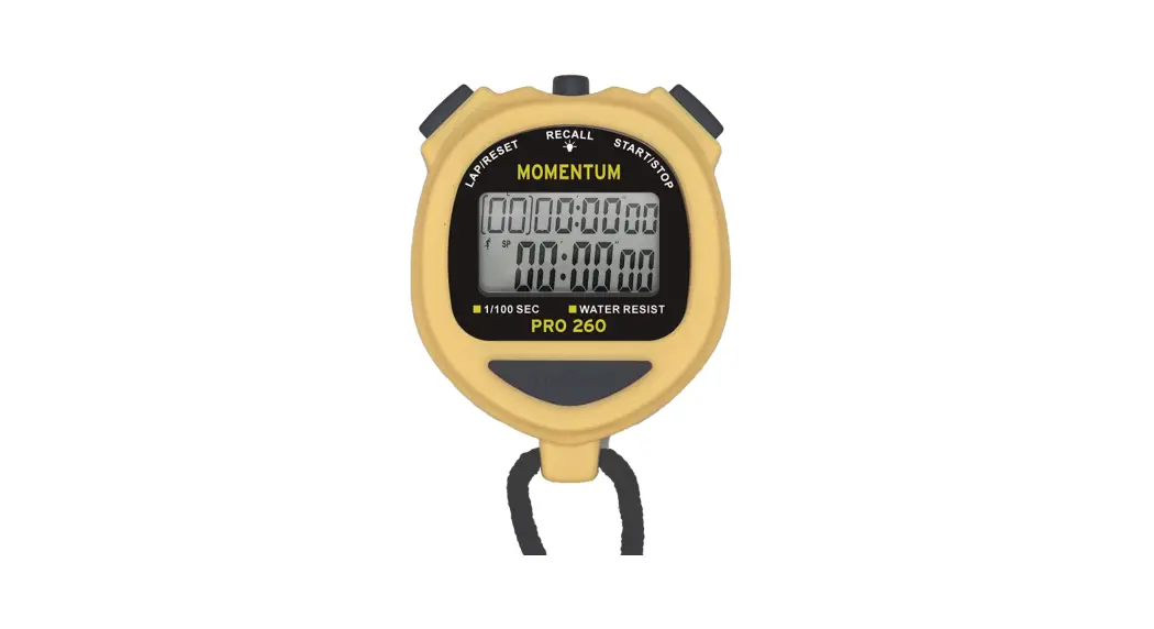 Momentum Pro 260 Digital Stopwatch User Guide