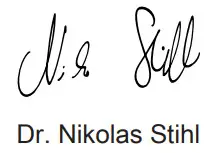 STIHL bga 200 Blowers and Shredder Vacs - signature