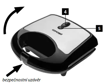 concept SV 3030 SV 3031 Sandwich Maker - socket.
