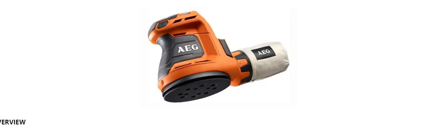 Aeg Bex18-125 Orbital Sander Instructions