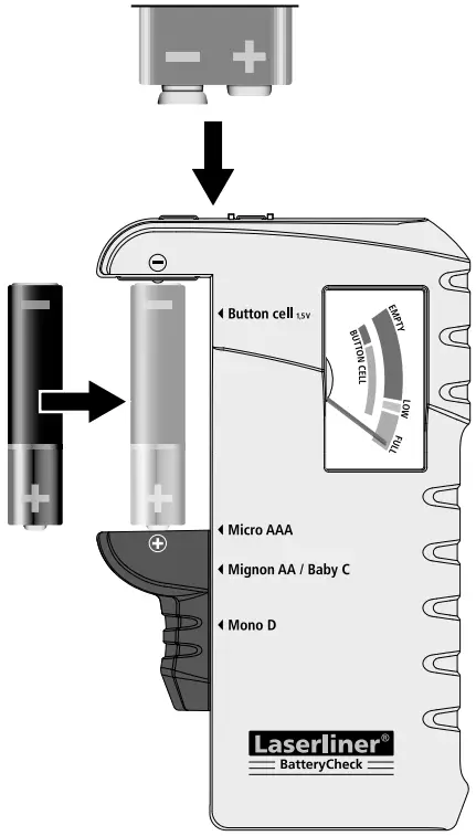 To check battery charge