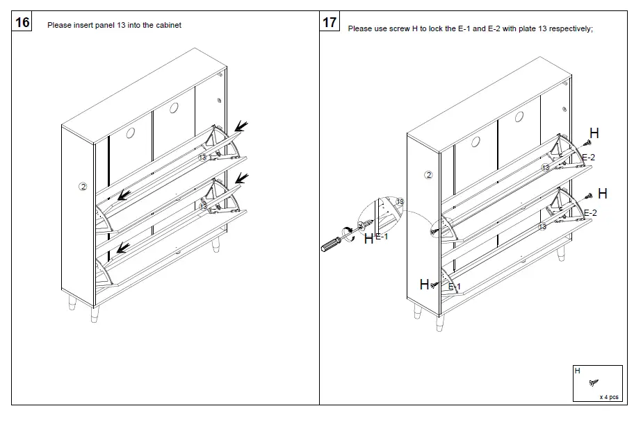 FUFU-GAGA-TCHT-KF210118-01-Gray-Wood-Shoe-Storage-Cabinet-With-3-Drawers -fig12
