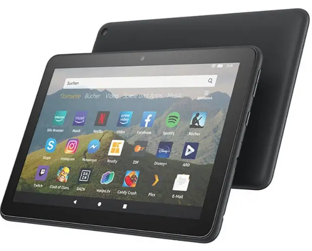 amazon B07YH1ZJBR Fire HD 8 Plus 10th Generation 8-Inch Tablet product