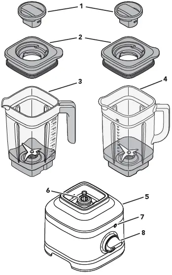 KitchenAid KSB4027 Variable Speed Blender Owner's Manual-1