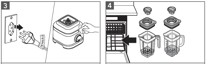 KitchenAid KSB4027 Variable Speed Blender Owner's Manual-10