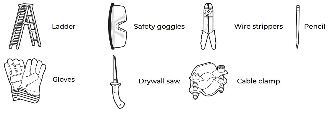 globe 50581 Smart Recessed Lighting - tools