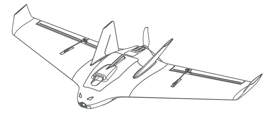 ATOMRC Fixed Wing Flying Fish