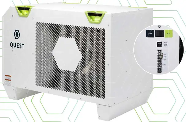 Quest 506 Commercial Dehumidifier - cover
