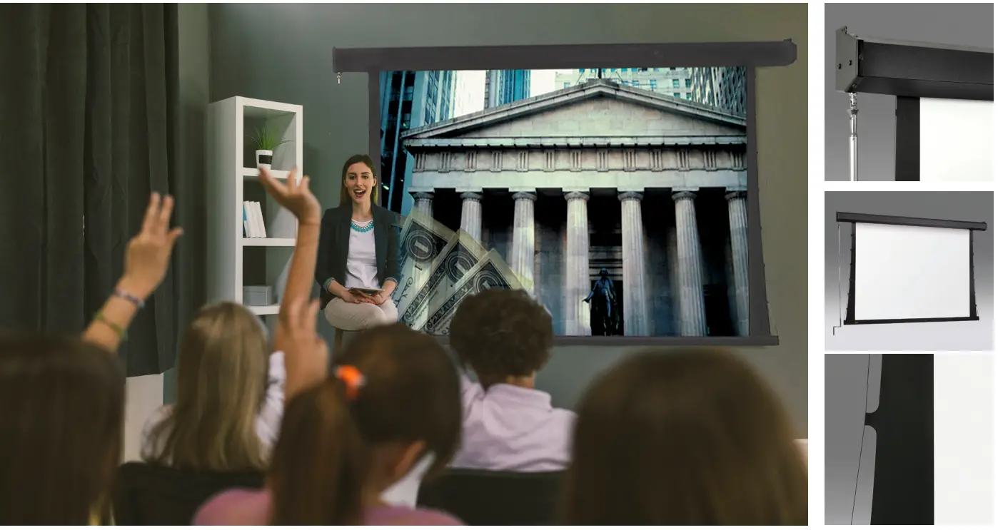 DRAPER Premier C Manual Projection Screen - Featured Image