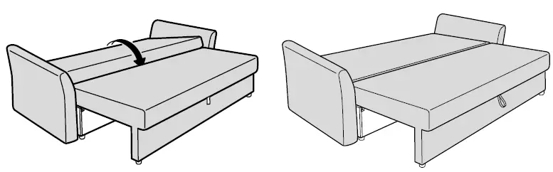 IKEA 892.407.75 HOLMSUND Sleeper Sofa-2
