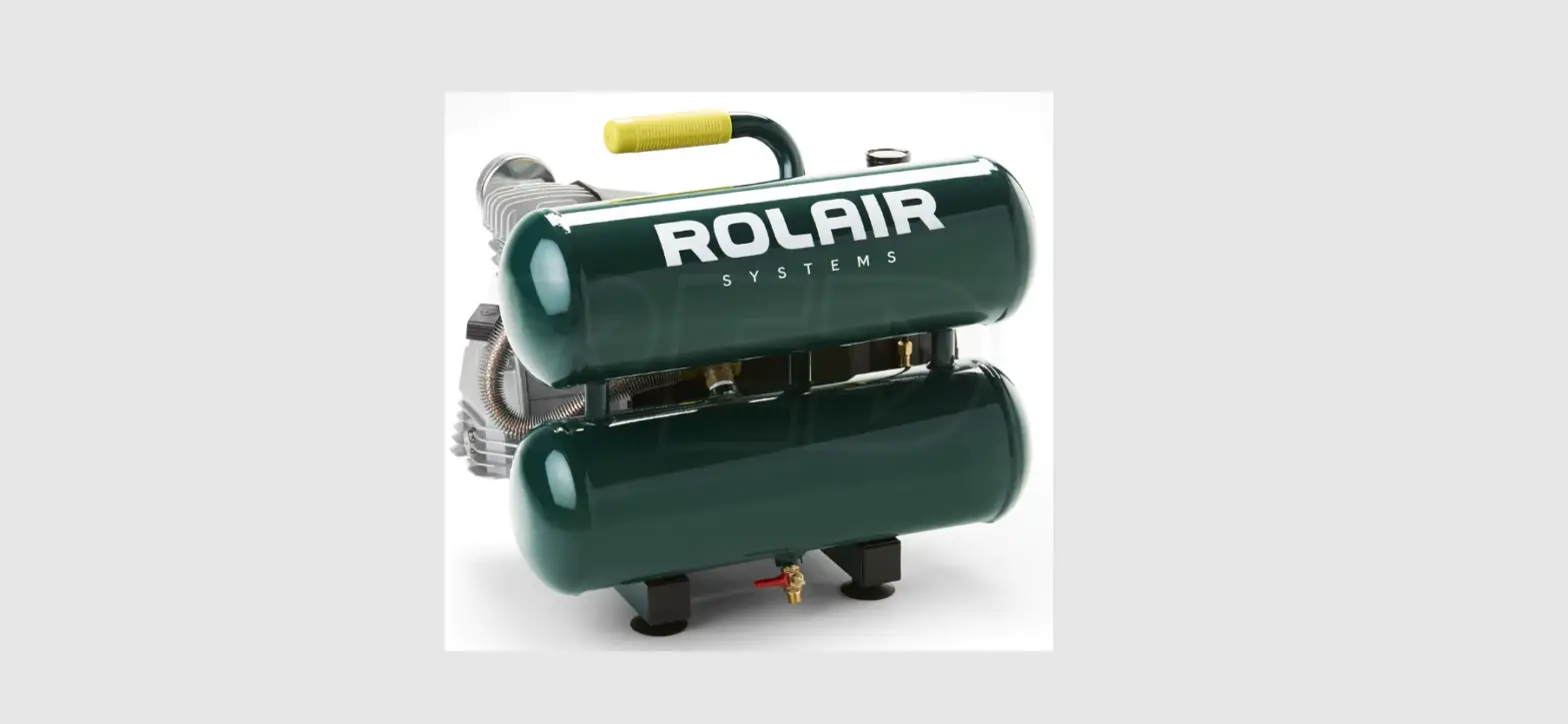 Rolair Vt20st Portable Air Compressor Owner's Manual