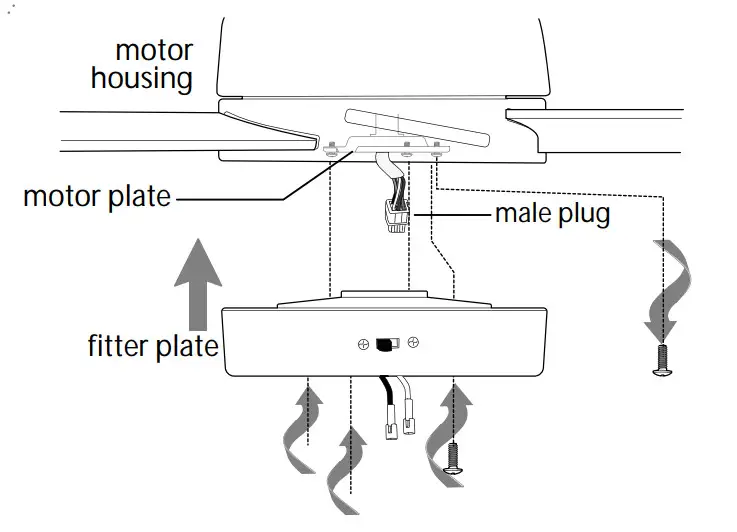 CRAFTMADE TRV52 Trevor 6 Blade Ceiling Fan - Fig 15