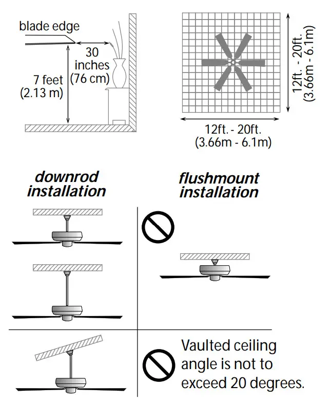 CRAFTMADE TRV52 Trevor 6 Blade Ceiling Fan - Fig 3