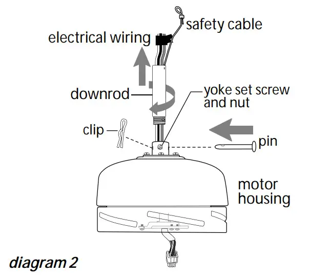CRAFTMADE TRV52 Trevor 6 Blade Ceiling Fan - Fig 7
