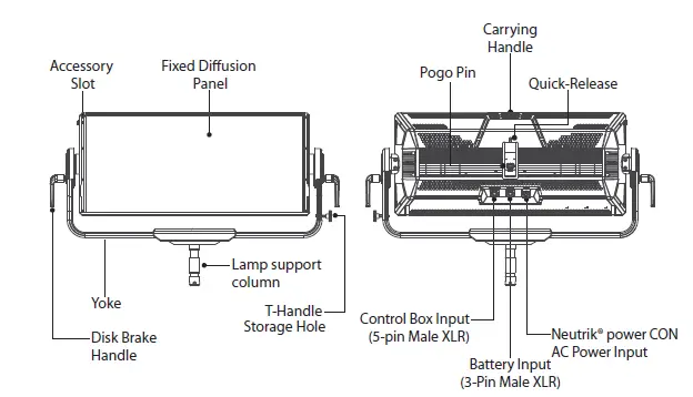 Aputure 529273 Nova P600C Spotlight-2