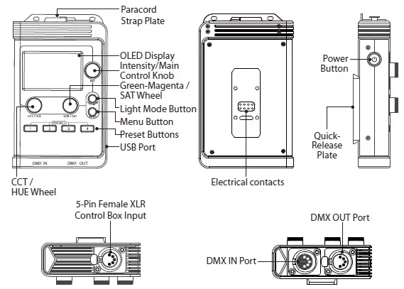Aputure 529273 Nova P600C Spotlight-3