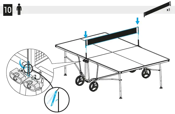 PONGORI PPT 500 Outdoor Table Tennis fig (14)