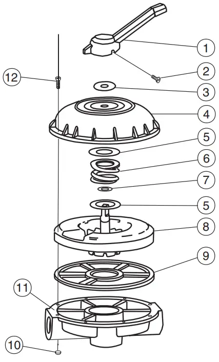 SPECK X pumps 261 3300.002 Pump Valve and Filter - Fig 5