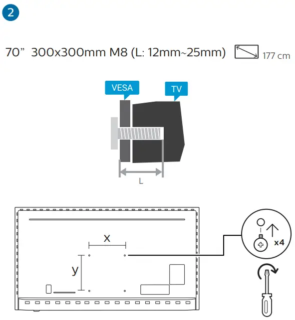 Mounting instruction