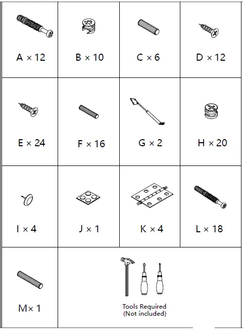 Wampat W02D2081L Modern Farmhouse Coffee Table, Square Wood Center Table with Storage-2