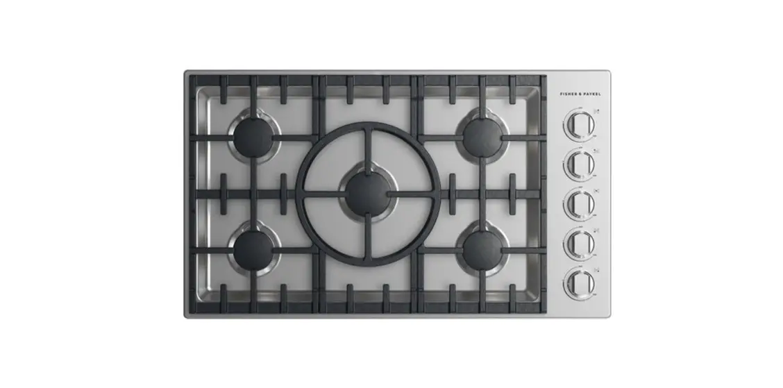 Fisher Paykel Cdv2-365n N Gas Cooktop, 36