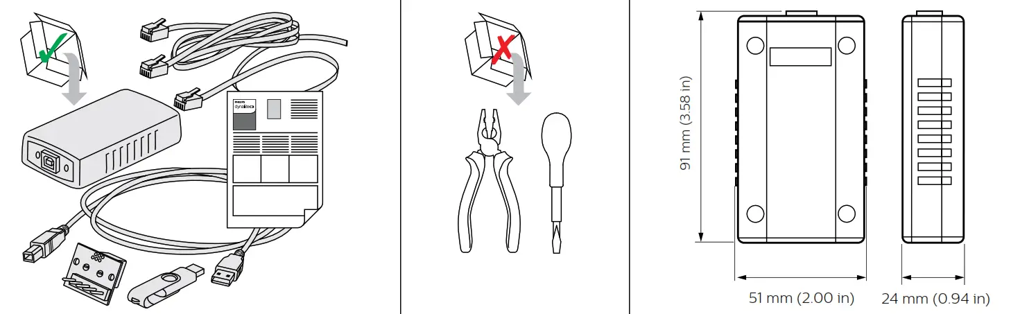 PHILIPS DTK622-USB Network Gateway - Fig 1