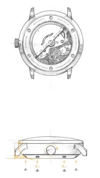 STERNGLAS-Naos-Automatik-White-Dial-Tan-Strap-2