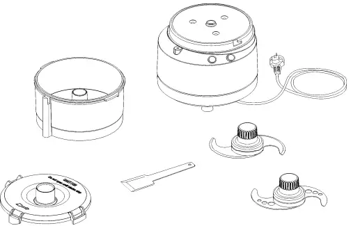 SIRMAN BLITZ Food Processor-fig10