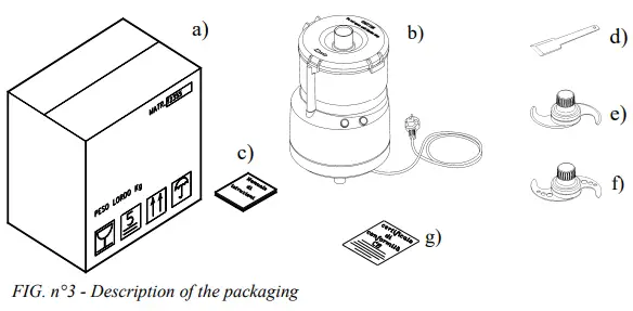 SIRMAN BLITZ Food Processor-fig11