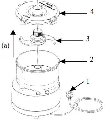 SIRMAN BLITZ Food Processor-fig9
