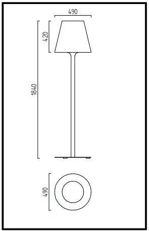 helestra MORIS XL Floor Lamp - FIGURE