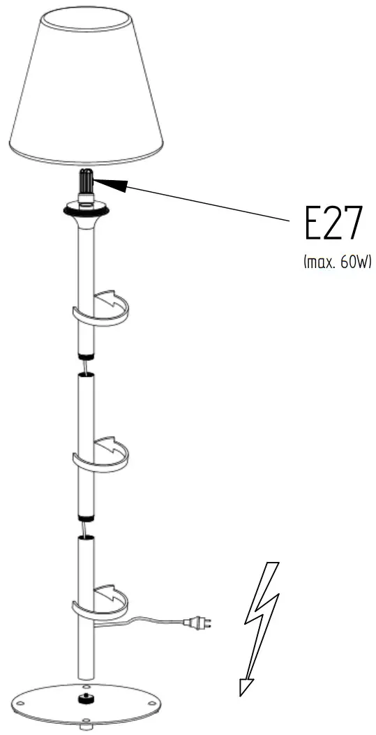 helestra MORIS XL Floor Lamp