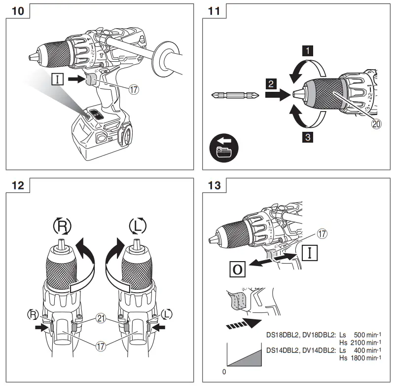 HiKOKI DS 14DBL2 Cordless Driver fig3