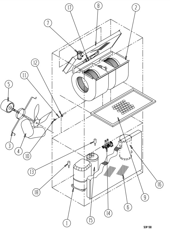Bard Wall-Mounted SASO 2663 - Parts 3