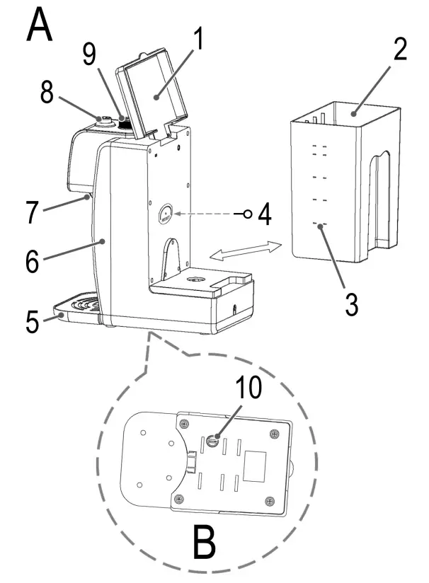 PROFICOOK PC-HWS 1168 Hot Water Dispenser Overview