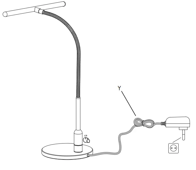 Paul Neuhaus Flexible Arm LED Table Lamp
