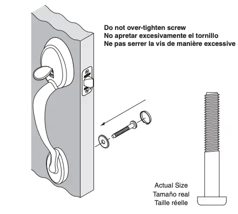 Install Handleset Washer
