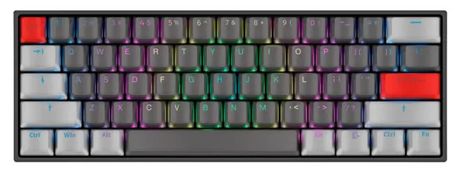 YENKEE YKB 3600US Ultra Compact RGB Mechanical Keyboard