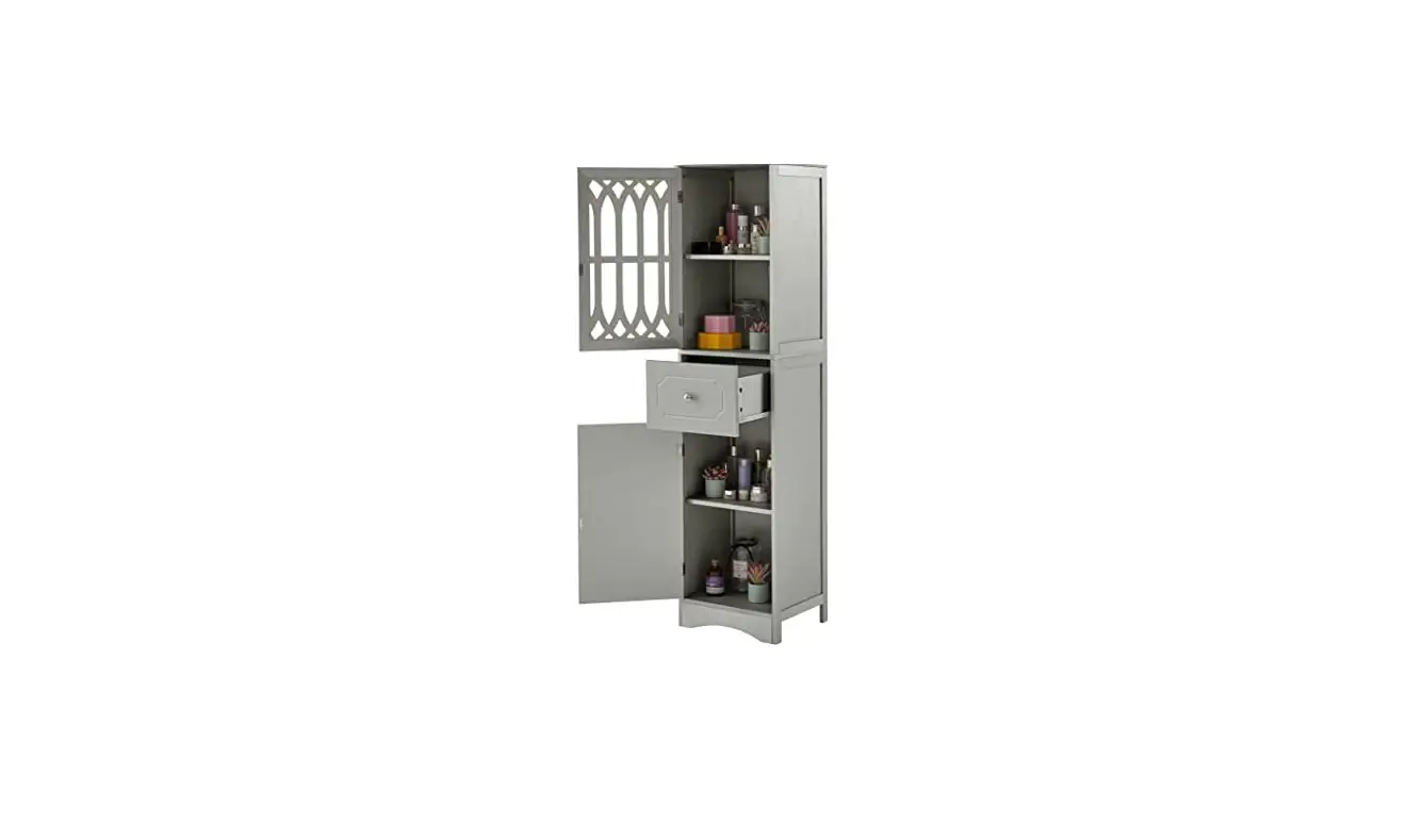 Welltime 29971365 Tall Cabinet »sylt« Country-style Bathroom Furniture, Width 40 Cm Instruction Manual